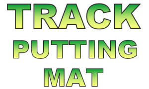 Track Putting Mat
